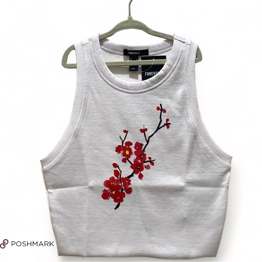 ▪️ FOREVER 21 FLOWER LOGO TOP ▪️